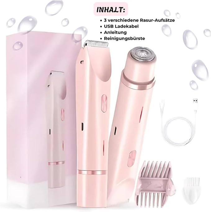 Glamiya SilkGlide (2-in-1 trimmer)