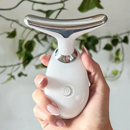 Glamiya MicroGlow Pro™ - 3-in-1 EMS & Thermal LED Face Lift Device