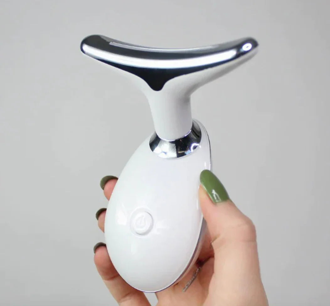 Glamiya MicroGlow Pro™ - 3-in-1 EMS & Thermal LED Face Lift Device