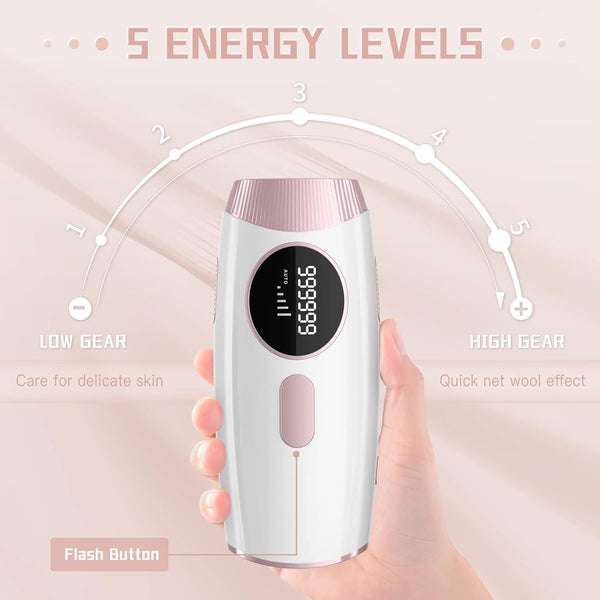 GlowPulse™ Pro 999k Flash IPL Hair Removal