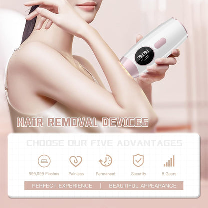 GlowPulse™ Pro 999k Flash IPL Hair Removal