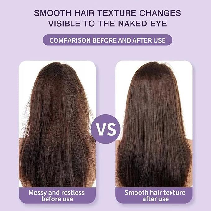 Glamiya SilkComb™ Cordless Ion Hair Straightener Comb
